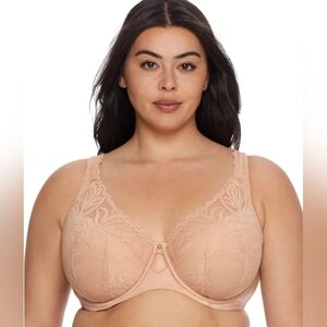 Bare Necessities Bette Lace Contour Bra NWT Plus